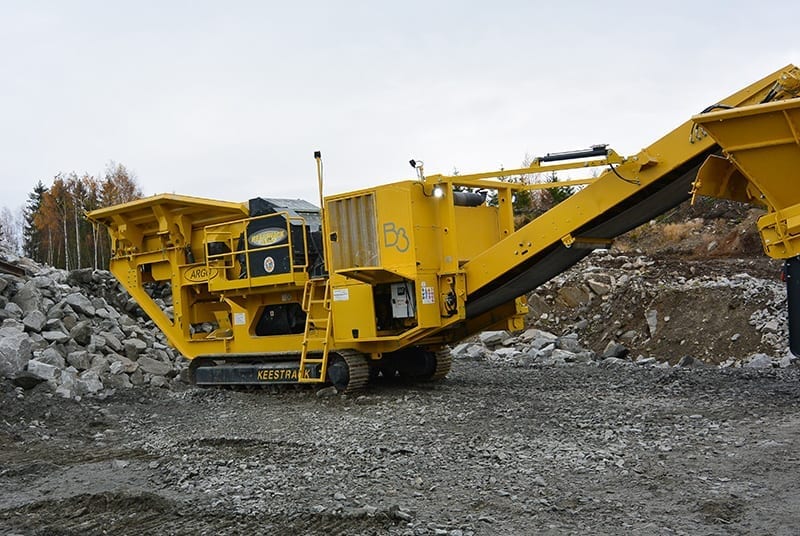 Keestrack B4 jaw crusher