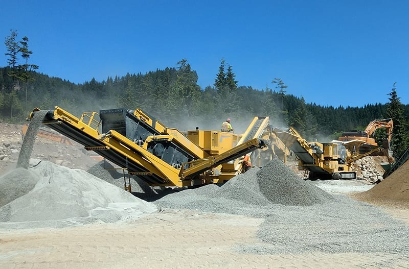 Keestrack h4 mobile track mounted cone crusher