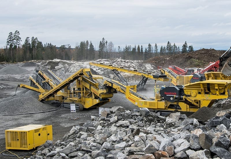 Keestrack H6 cone crusher advanced cone