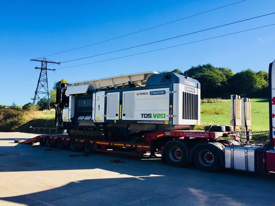 Ecotec TDS medium speed shredder