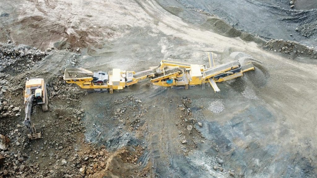 Keestrack B5 jaw crusher