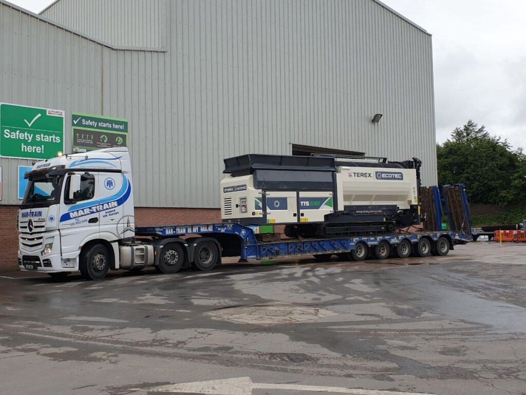 Ecotec 518 trommel screener