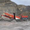 Sandvik QA452 finishing screen for aggregate processing.