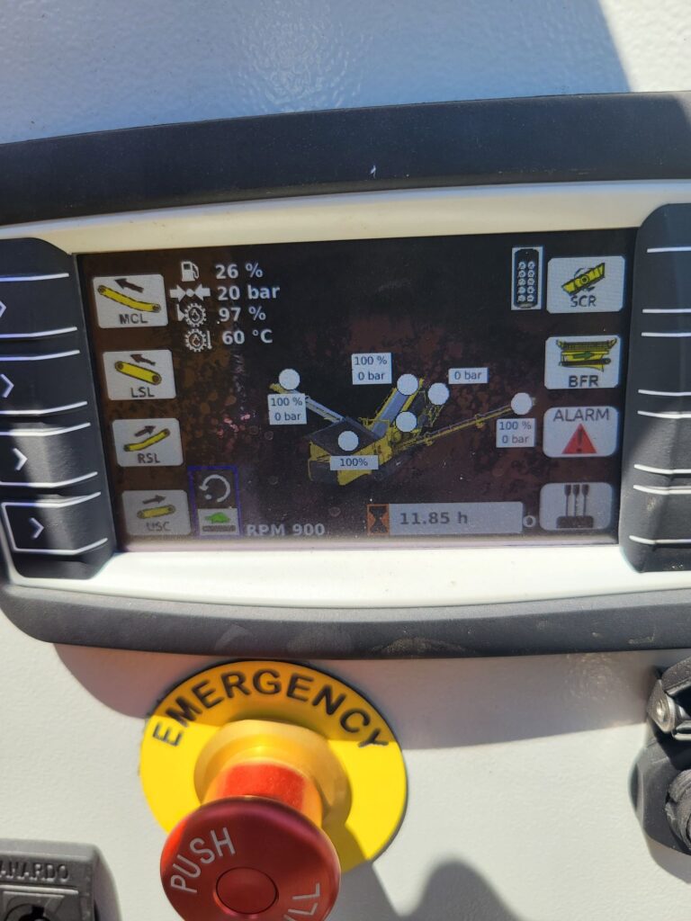 Keestrack C4 finishing screener.