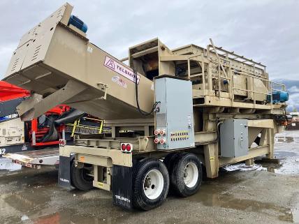 Used Astec 1822 wash plant for sale